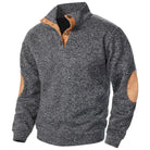 Men’s Sweatshirts With Button Neck | Casual - Mason Luxor