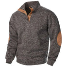 Men’s Sweatshirts With Button Neck | Casual - Mason Luxor