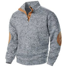 Men’s Sweatshirts With Button Neck | Casual - Mason Luxor