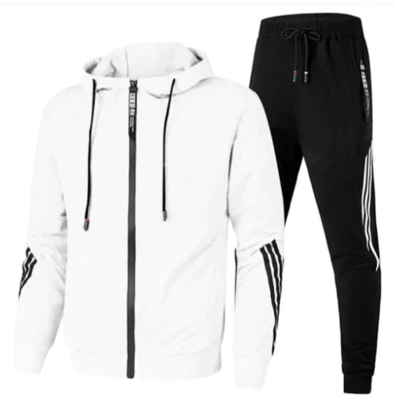 Men’s Tracksuits With Hooded Zip Jacket | Set - Mason Luxor