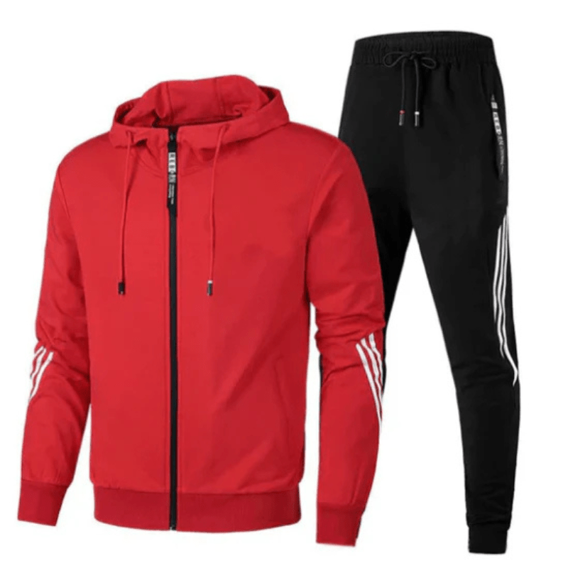 Men’s Tracksuits With Hooded Zip Jacket | Set - Mason Luxor