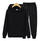 Men’s Tracksuits With Kangaroo Pocket Hoodie | Set - Mason Luxor
