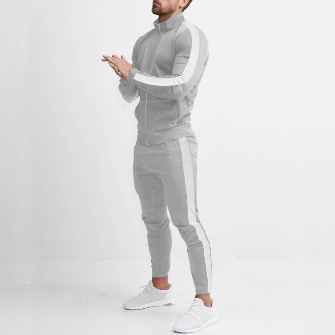 Men’s Tracksuits With Side Stripe Design | Set - Mason Luxor