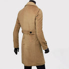 Men’s Trench Coat With Wide Lapel | Winter - Mason Luxor