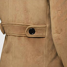 Men’s Trench Coat With Wide Lapel | Winter - Mason Luxor