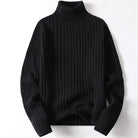 Men’s Turtleneck Jumpers With Ribbed Design | Winter - Mason Luxor