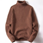 Men’s Turtleneck Jumpers With Ribbed Design | Winter - Mason Luxor