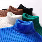 Men’s Turtleneck Jumpers With Ribbed Design | Winter - Mason Luxor