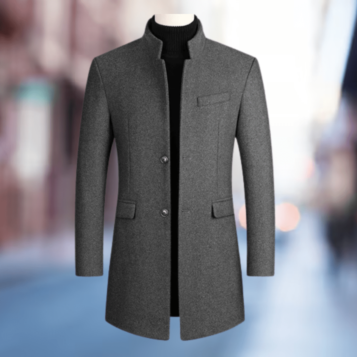 Men’s Winter Coats With Stand Collar | Classic - Mason Luxor