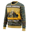 Men’s Yellow Christmas Jumper With Character Design | Funny - Mason Luxor