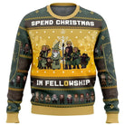 Men’s Yellow Christmas Jumper With Character Design | Funny - Mason Luxor