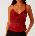 Nova | Women’s Sequin Crop Top - Mason Luxor