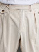 Sant | Linen Straight Pants – Old Money Style Men - Mason Luxor