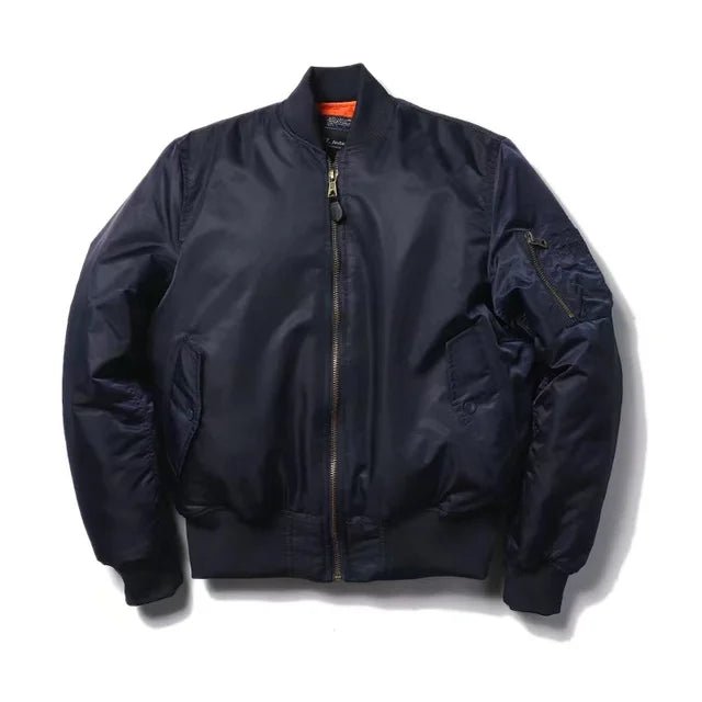 Unisex Bomber Jacket With Zip Pocket | Casual - Mason Luxor