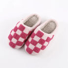 Unisex Slippers With Checked Pattern | Indoor - Mason Luxor