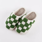 Unisex Slippers With Checked Pattern | Indoor - Mason Luxor