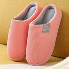 Unisex Slippers With Ribbed Design | Indoor - Mason Luxor
