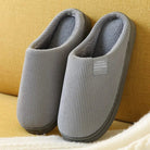 Unisex Slippers With Ribbed Design | Indoor - Mason Luxor