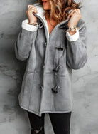 Women Winter Coats With Toggle Fastening | Hooded - Mason Luxor