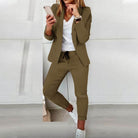 Women’s 2 - Piece Suits With Drawstring Trousers | Business - Mason Luxor