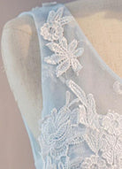 Women’s Blue Prom Dresses With Tulle Skirt | Party - Mason Luxor