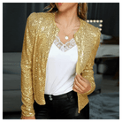 Women’s Bomber Jacket With Sequin Design | Party - Mason Luxor