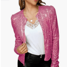 Women’s Bomber Jacket With Sequin Design | Party - Mason Luxor
