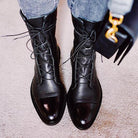 Women’s Boots With Cap Toe Design | Winter - Mason Luxor