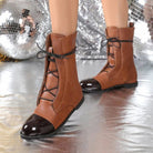 Women’s Boots With Cap Toe Design | Winter - Mason Luxor