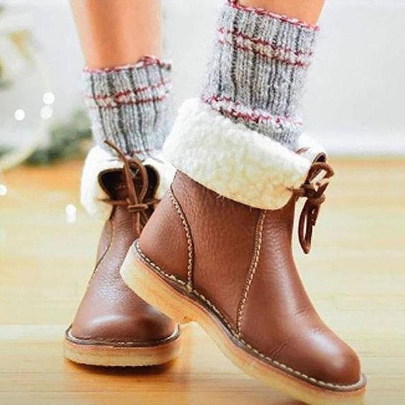 Women’s Boots With Shearling Lining | Winter - Mason Luxor