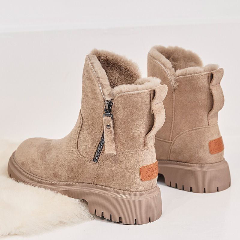 Women’s Boots With Side Zip Design | Winter - Mason Luxor