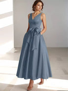 Women’s Bridesmaid Dresses With Bow Waist Detail | Formal - Mason Luxor
