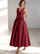Women’s Bridesmaid Dresses With Bow Waist Detail | Formal - Mason Luxor