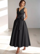 Women’s Bridesmaid Dresses With Bow Waist Detail | Formal - Mason Luxor