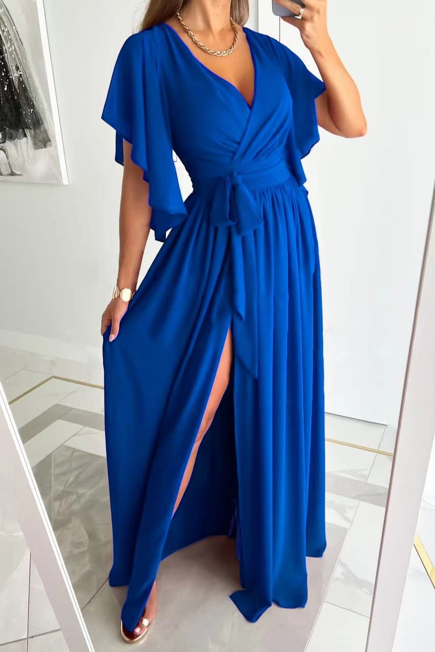 Women’s Bridesmaid Dresses With Flutter Sleeves | Summer - Mason Luxor