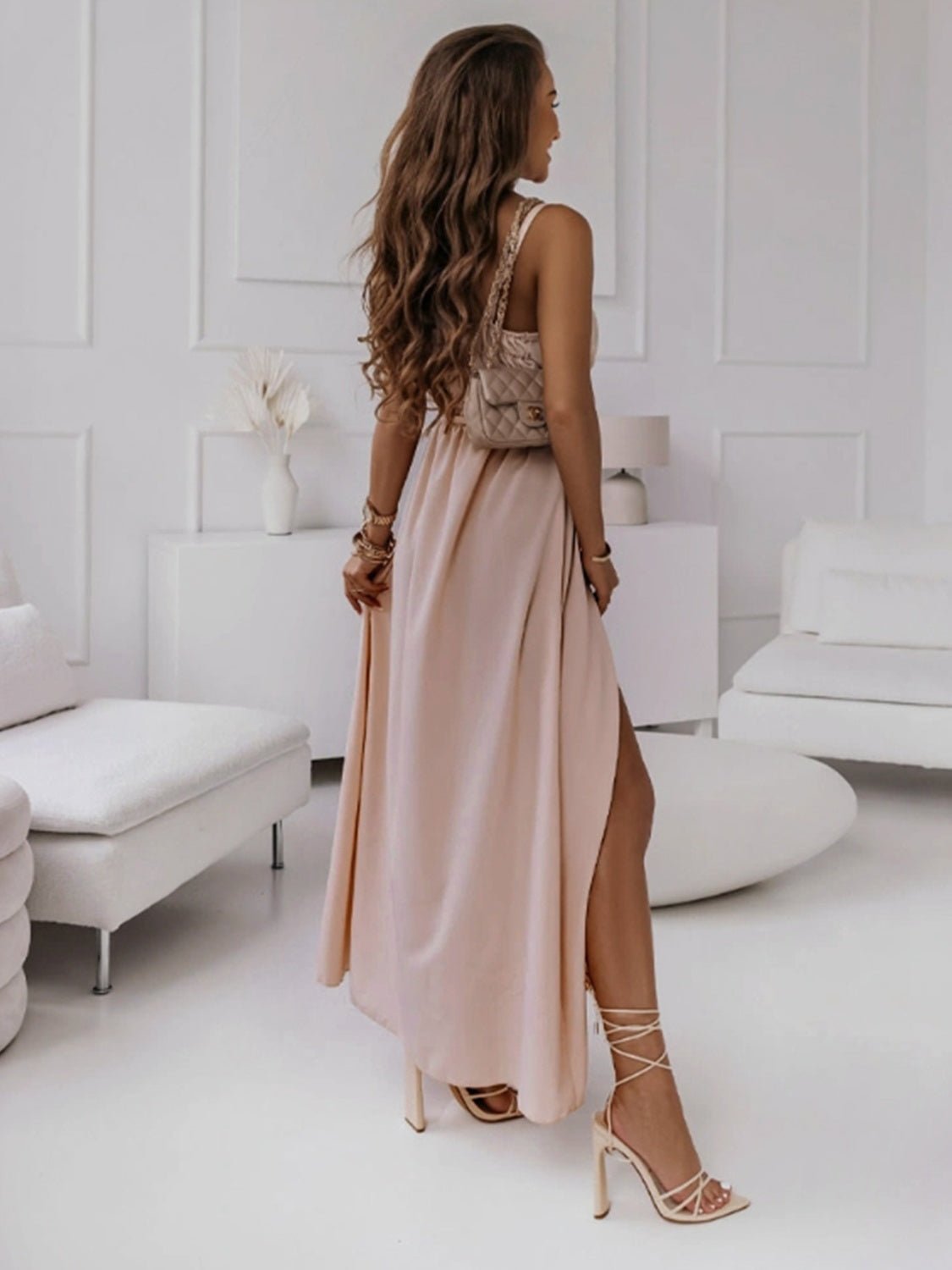 Women’s Bridesmaid Dresses With Front Slit Design | Summer - Mason Luxor