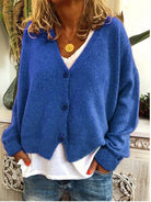Women’s Cardigan With Button Front | Oversized - Mason Luxor