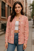 Women’s Cardigan With Floral Pattern | Vintage - Mason Luxor