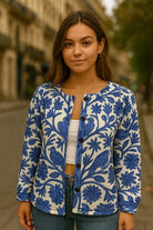 Women’s Cardigan With Floral Pattern | Vintage - Mason Luxor