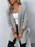 Women’s Cardigan With Front Pockets | Chunky - Mason Luxor