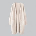 Women’s Cardigan With Front Pockets | Longline - Mason Luxor
