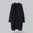 Women’s Cardigan With Front Pockets | Longline - Mason Luxor