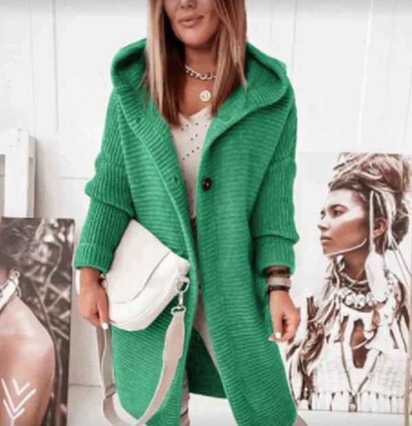 Women’s Cardigan With Hooded Design | Chunky - Mason Luxor