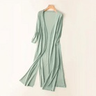 Women’s Cardigan With Side Slits | Longline - Mason Luxor