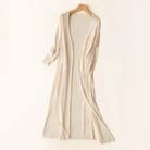 Women’s Cardigan With Side Slits | Longline - Mason Luxor