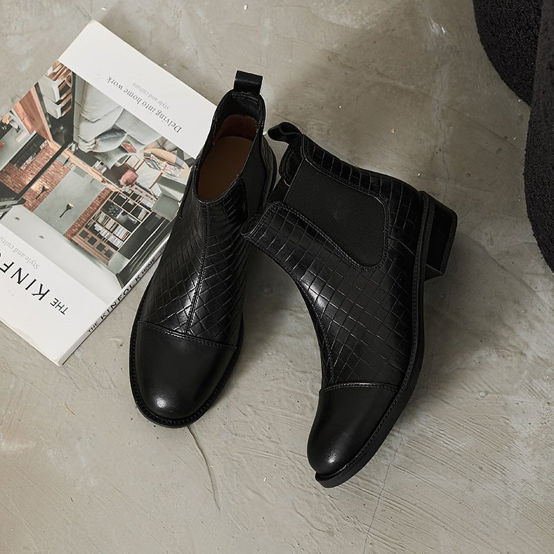 Women’s Chelsea Boots With Low Heel | Classic - Mason Luxor