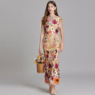 Women’s Cocktail Dresses With Floral Design | Formal - Mason Luxor