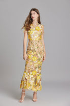 Women’s Cocktail Dresses With Floral Design | Formal - Mason Luxor