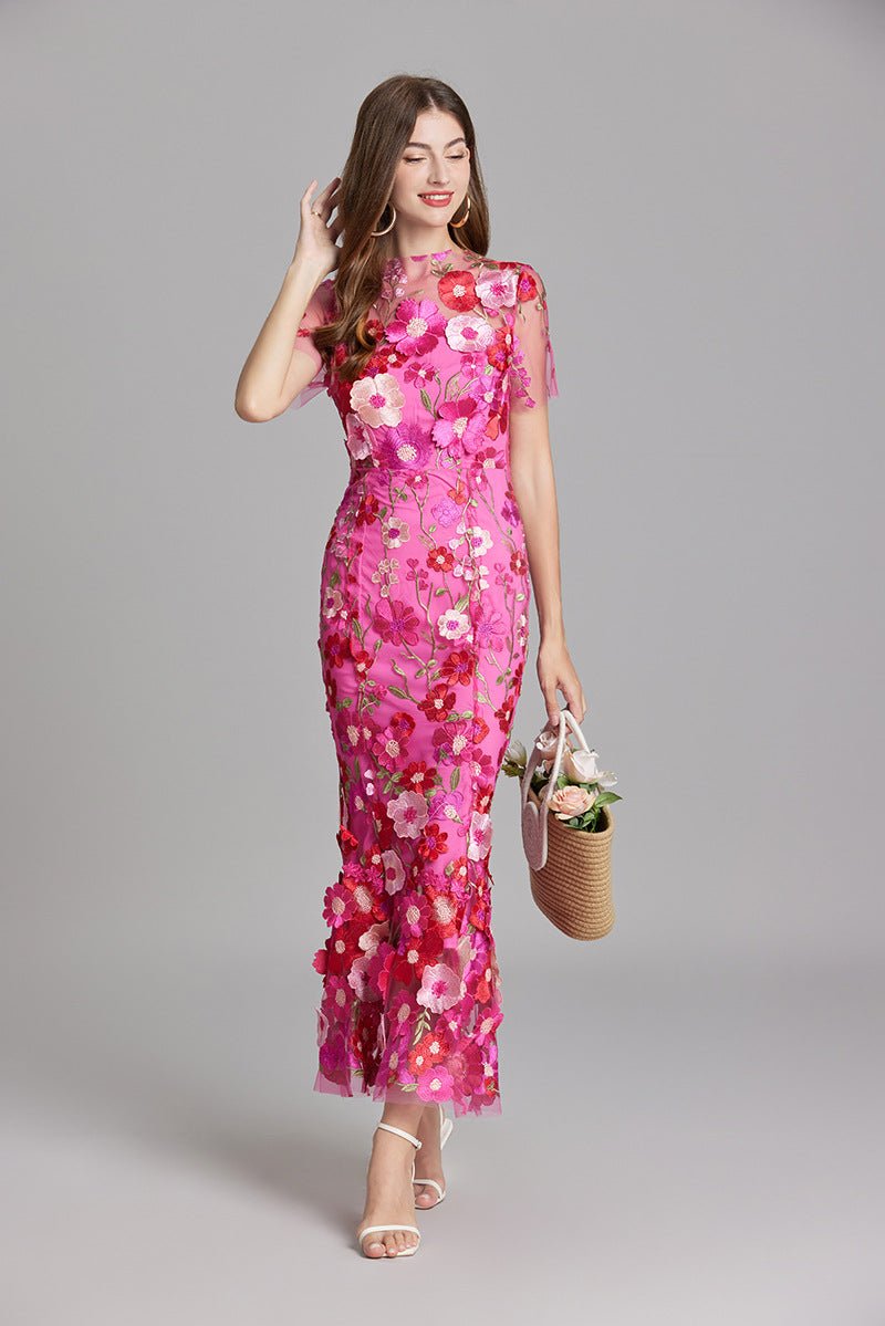 Women’s Cocktail Dresses With Floral Design | Formal - Mason Luxor