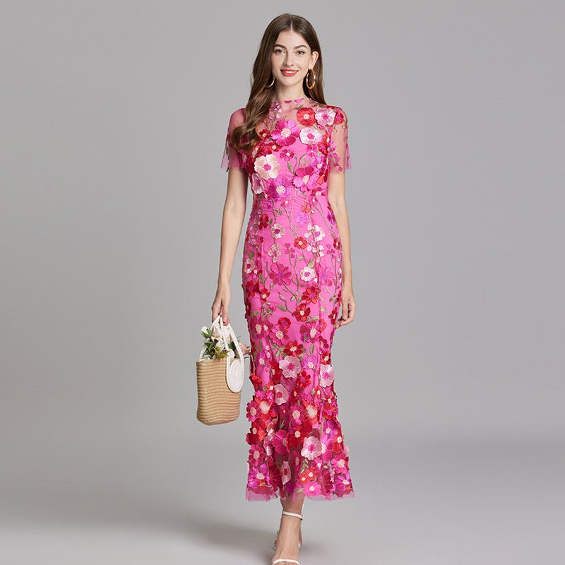 Women’s Cocktail Dresses With Floral Design | Formal - Mason Luxor